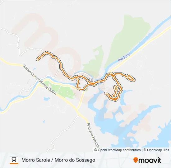 L5 - L6 Bus Line Map