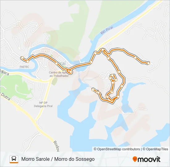 L5 - L6 Bus Line Map