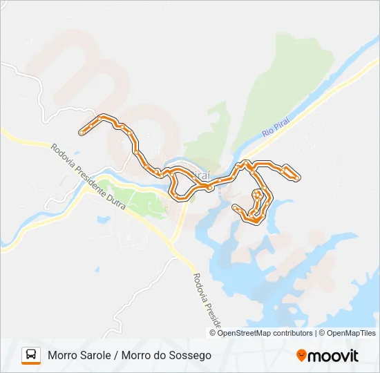 L5 - L6 Bus Line Map