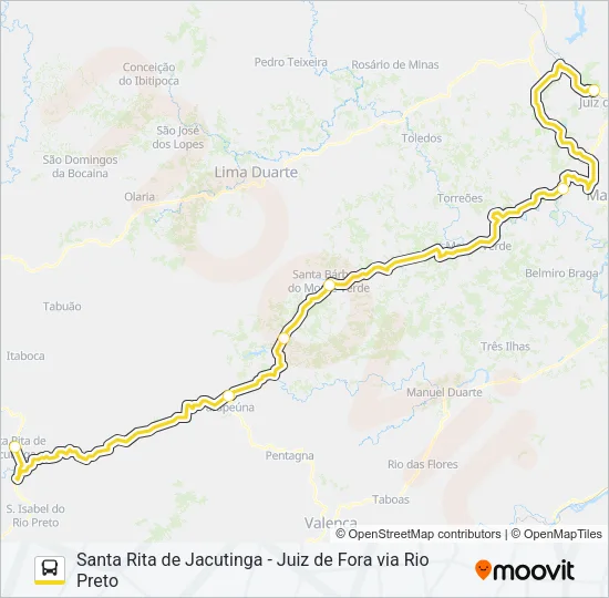 3097A Bus Line Map