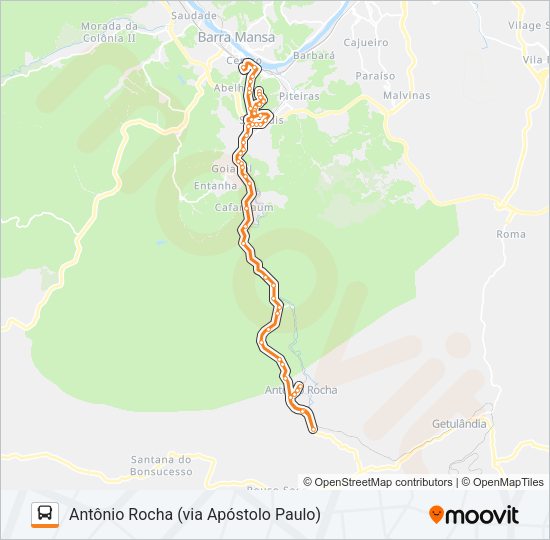 CL076-02 Bus Line Map