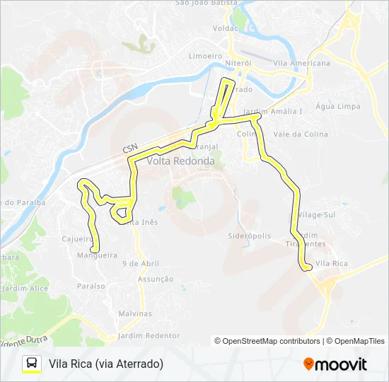 150 Bus Line Map