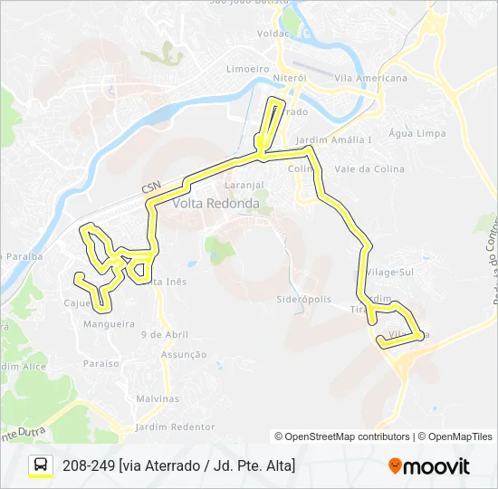 150 Bus Line Map