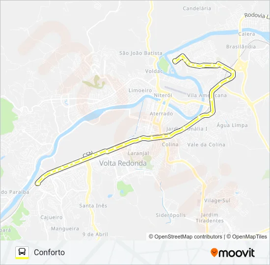 230 Bus Line Map