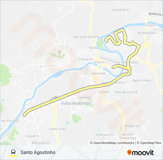 230 Bus Line Map