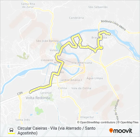 260 Bus Line Map