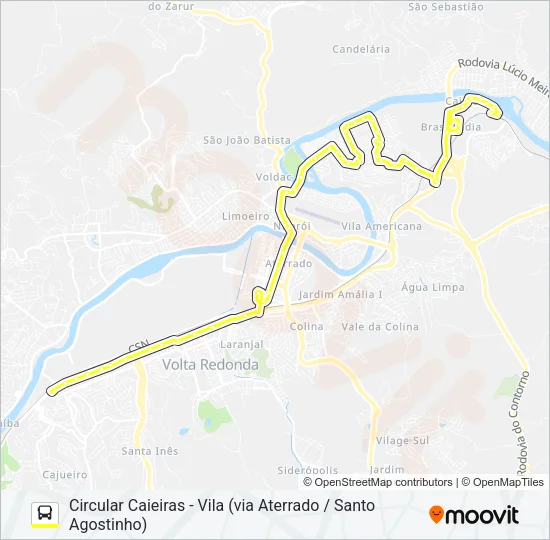 260 Bus Line Map