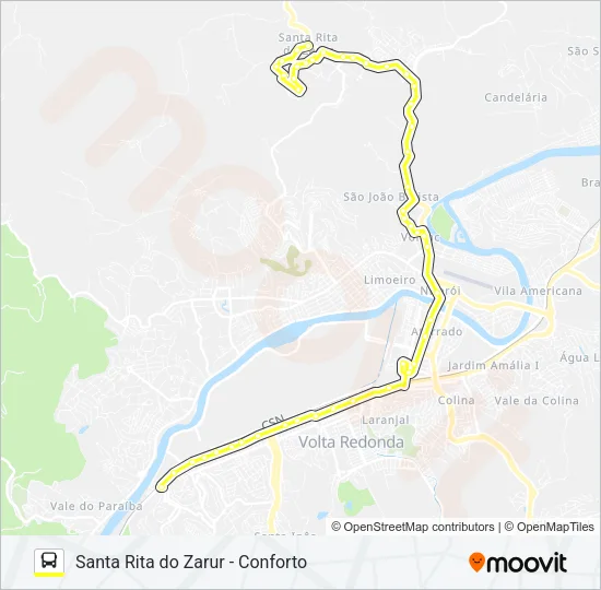 300 Bus Line Map