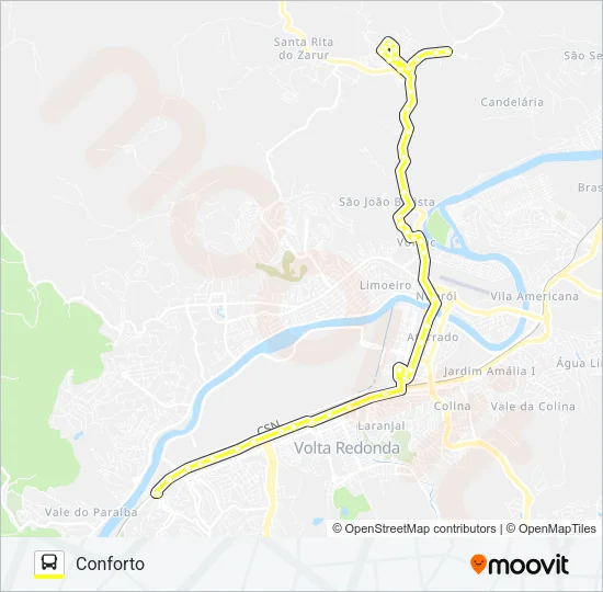 325 Bus Line Map