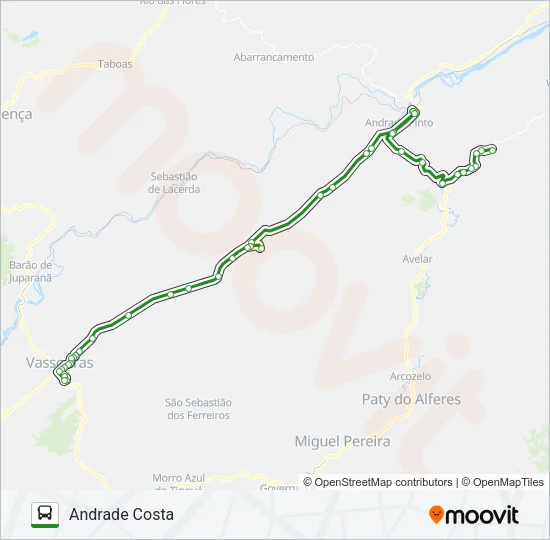 ANDRADE COSTA  Line Map
