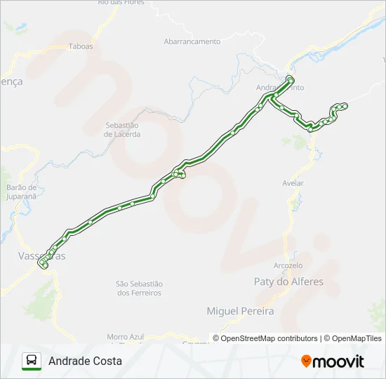 ANDRADE COSTA  Line Map