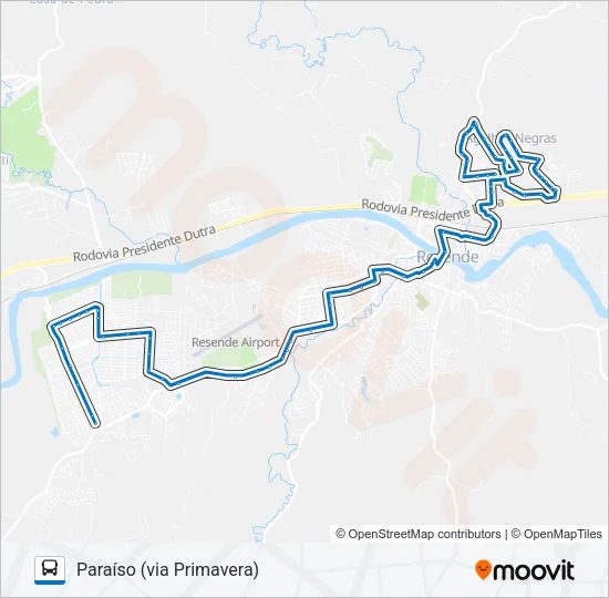 275 Bus Line Map