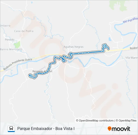 312 Bus Line Map