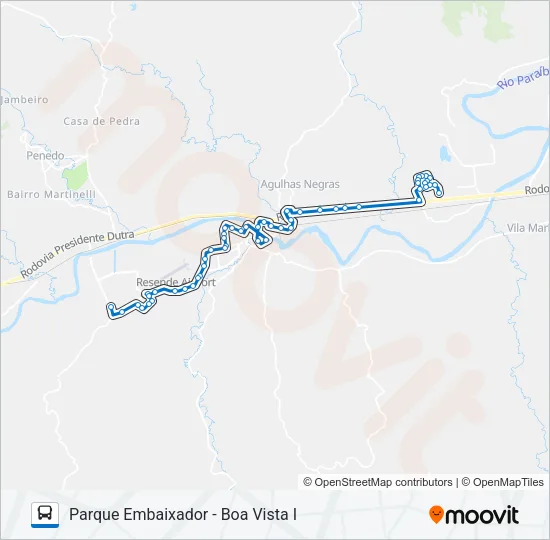 312 Bus Line Map