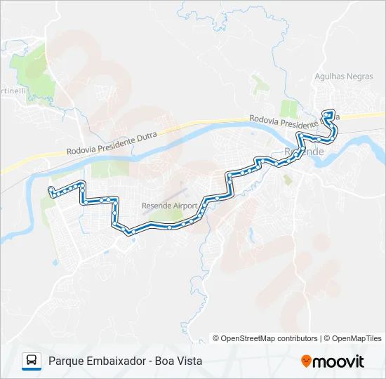 312 Bus Line Map