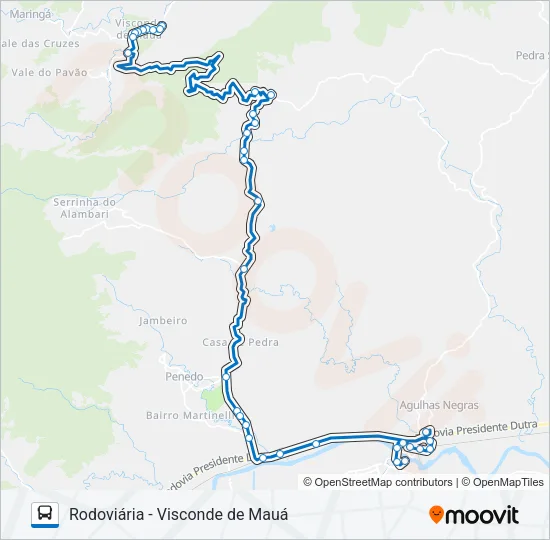 320 Bus Line Map