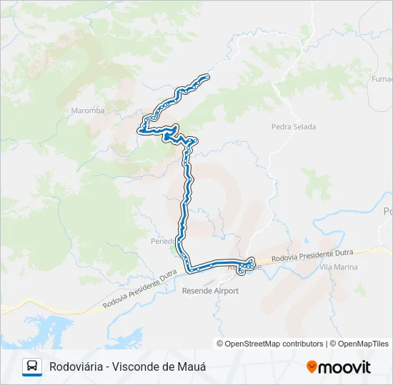320 Bus Line Map