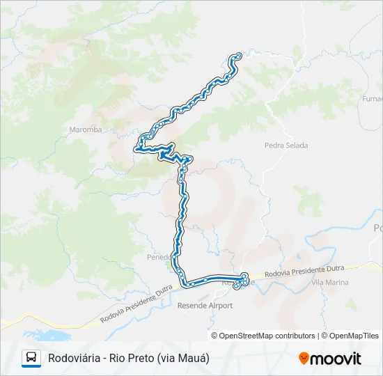 321 Bus Line Map