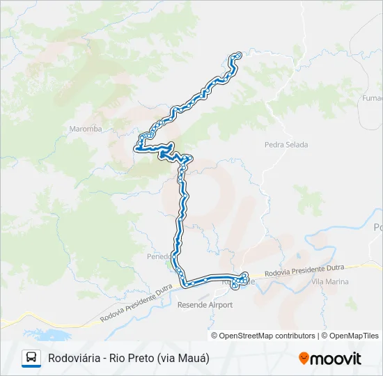 321 Bus Line Map