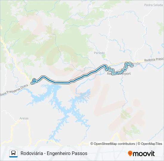 330 Bus Line Map