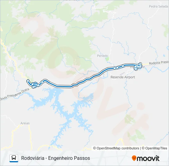330 Bus Line Map
