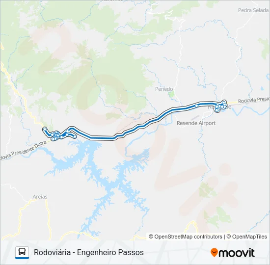 330 Bus Line Map