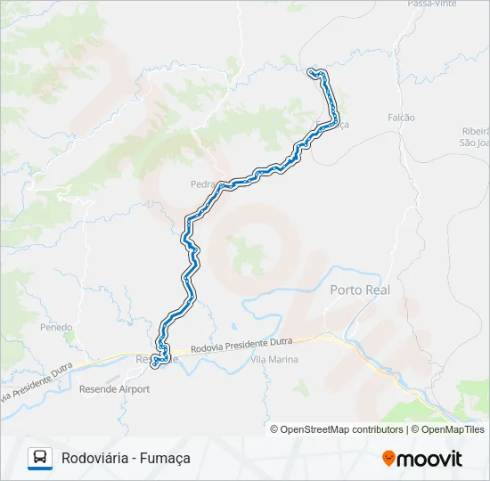 510 Bus Line Map