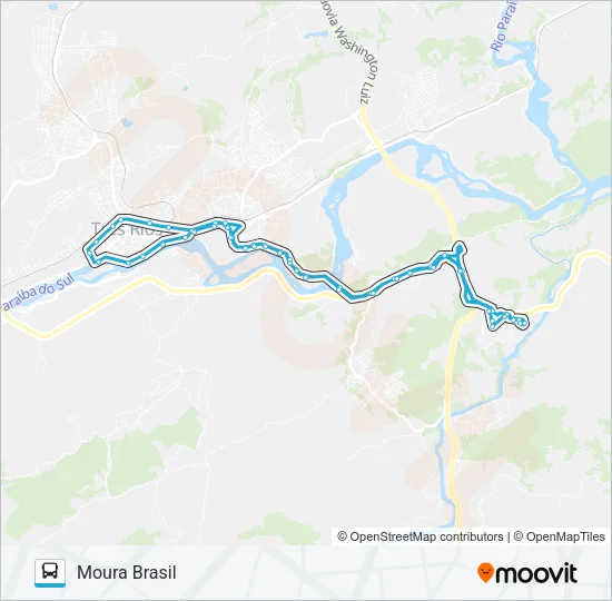 101 Bus Line Map