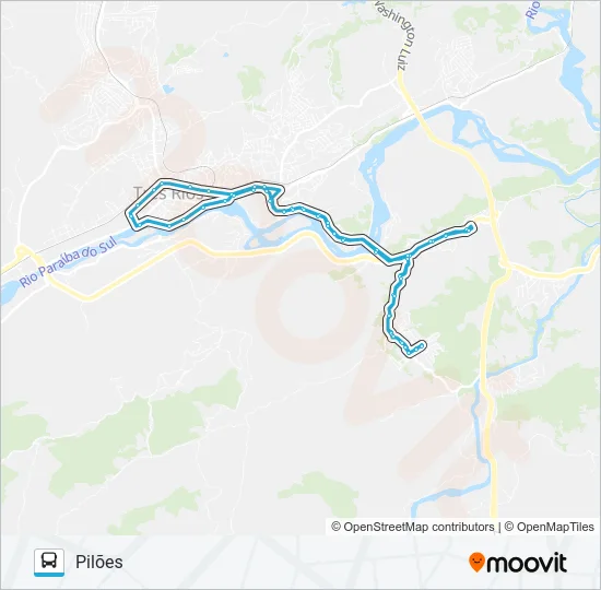 102 Bus Line Map