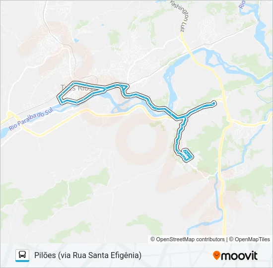102 Bus Line Map