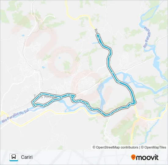 104 Bus Line Map