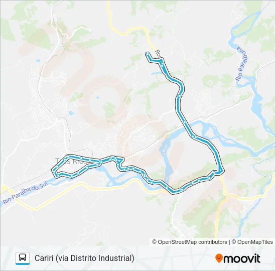 104 Bus Line Map