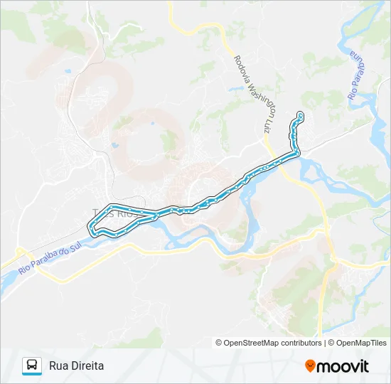 106 Bus Line Map