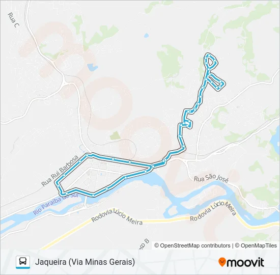 206 Bus Line Map