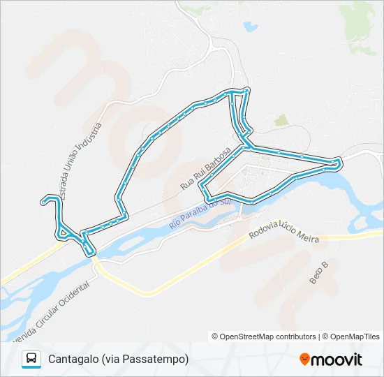 302 Bus Line Map