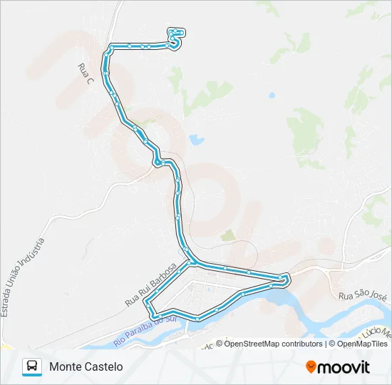 403 Bus Line Map