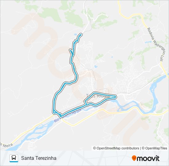 Mapa de 404 de autobús