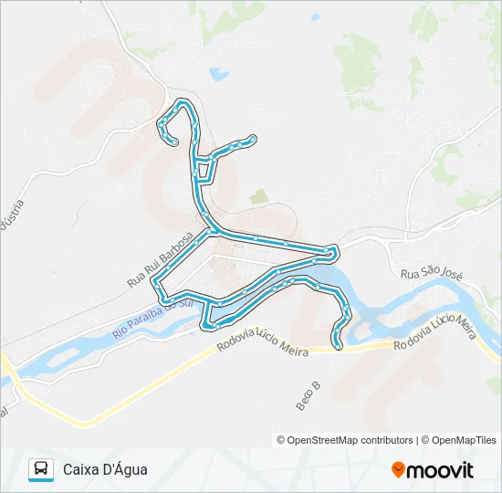 501 Bus Line Map