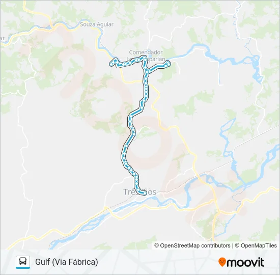 P220 Bus Line Map