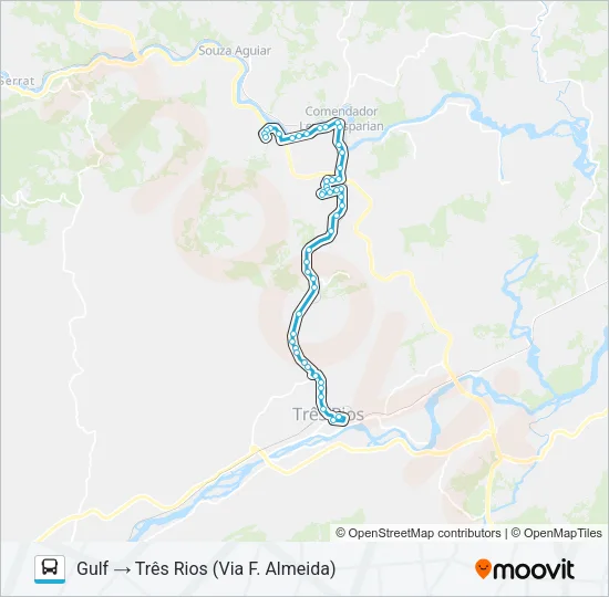 P230 Bus Line Map