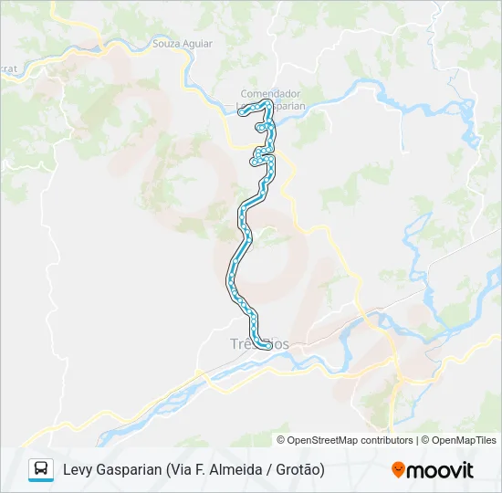 P230 Bus Line Map