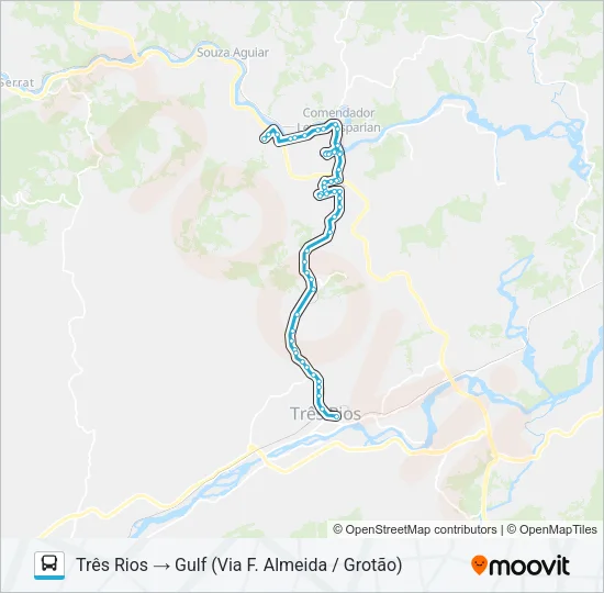 P230 Bus Line Map