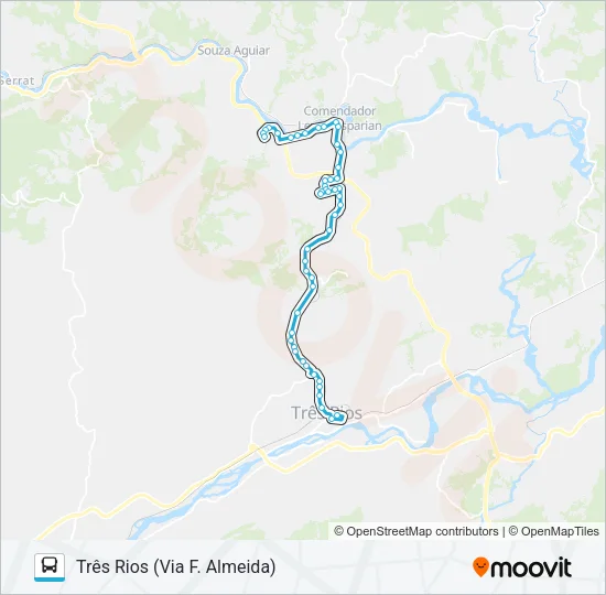 P230 Bus Line Map