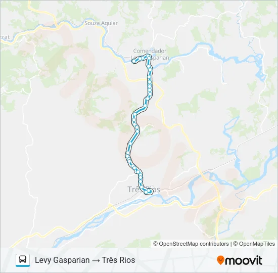 P240 Bus Line Map