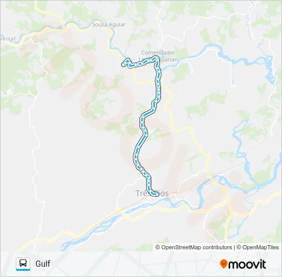 P240 Bus Line Map