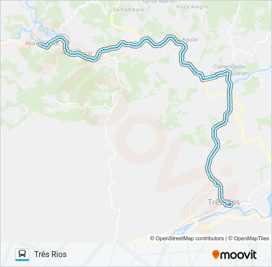 P530 Bus Line Map