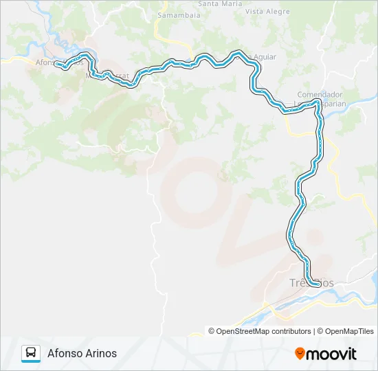 P530 Bus Line Map