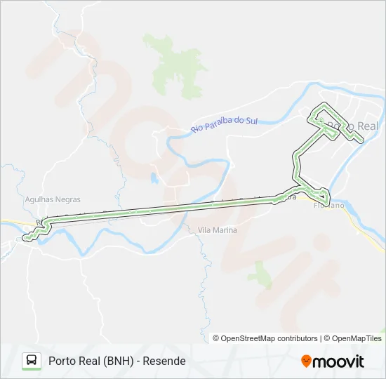 P422 Bus Line Map