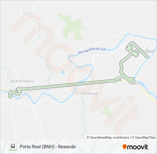 P422 Bus Line Map
