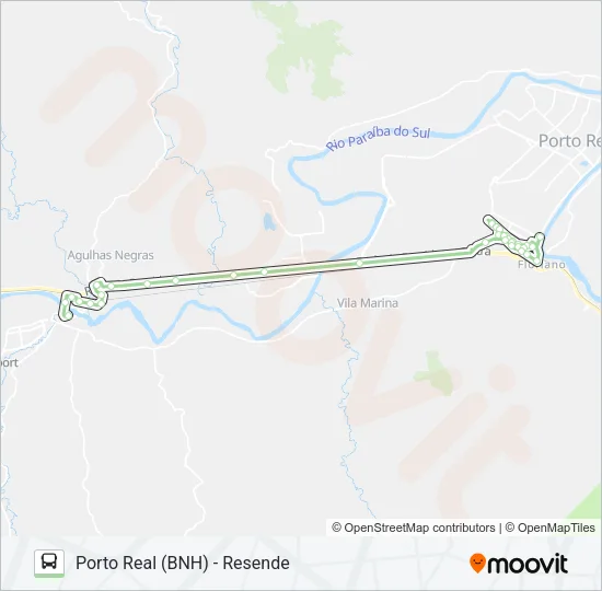 P422 Bus Line Map
